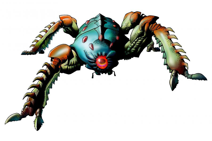 Tektite Art from The Legend of Zelda: Ocarina of Time 3D