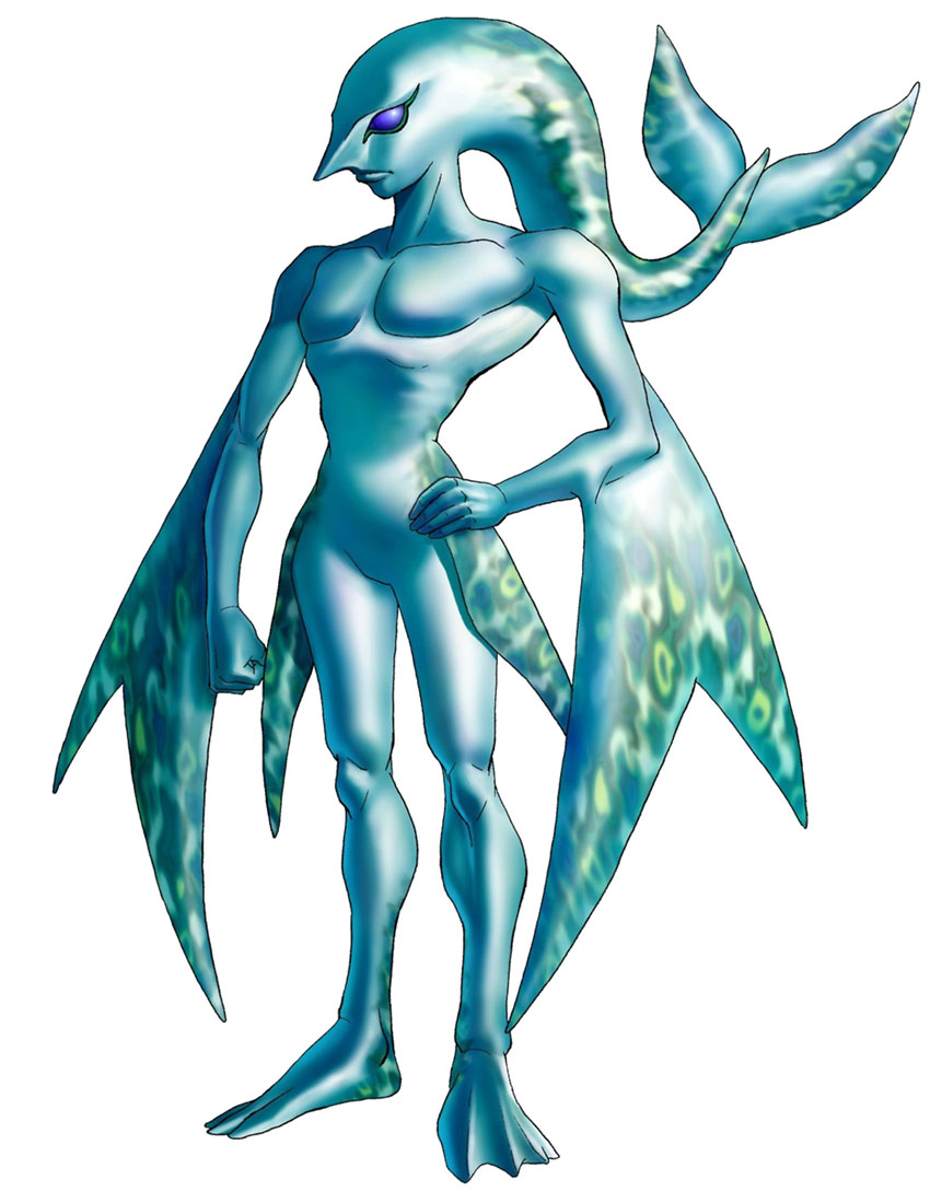 Zora Art from The Legend of Zelda: Ocarina of Time 3D