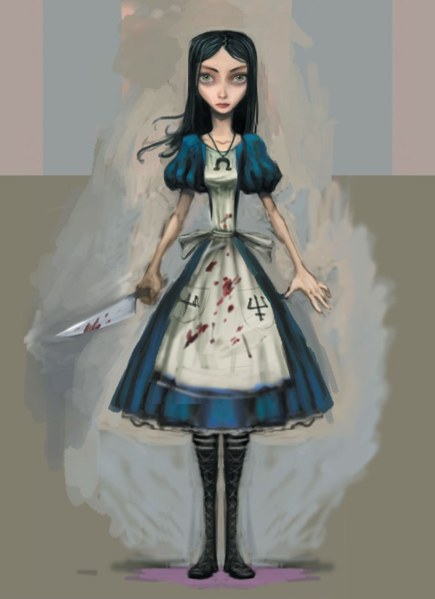 Alice Concept Art from Alice: Madness Returns