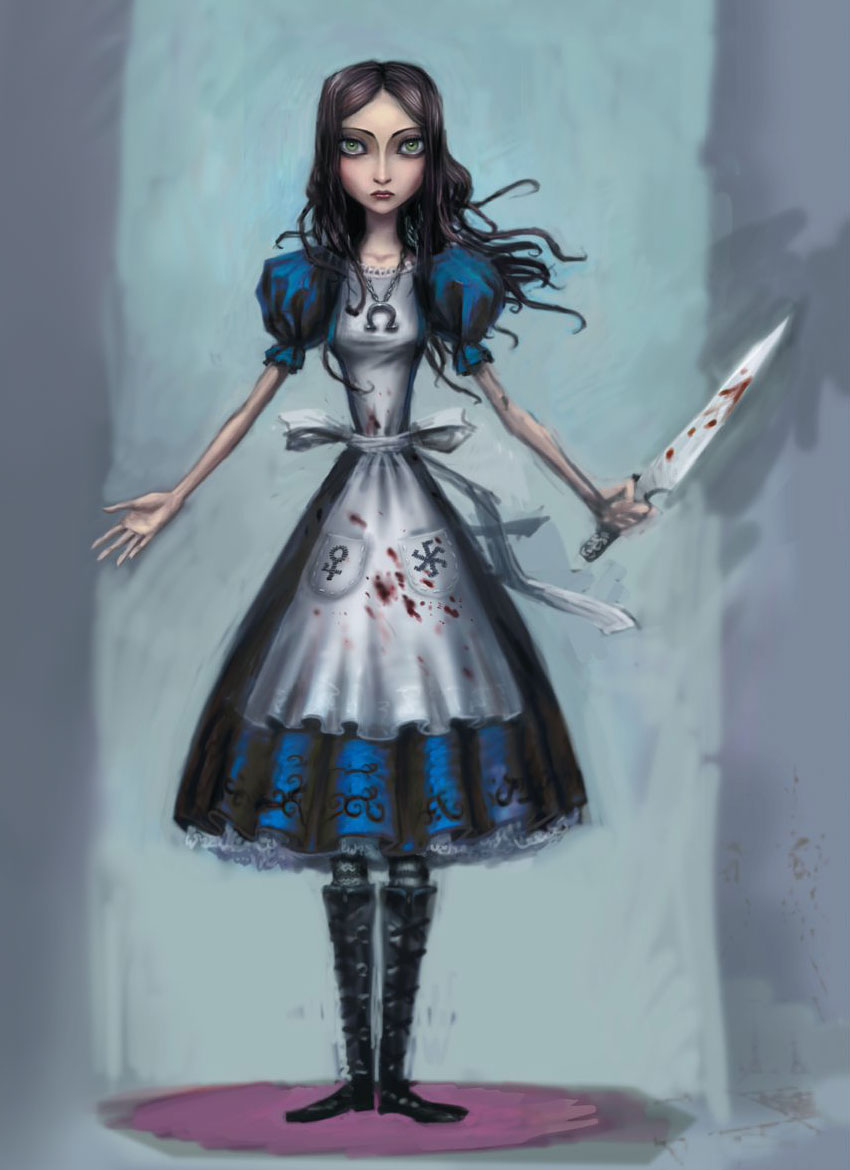 Alice Concept Artwork from Alice: Madness Returns