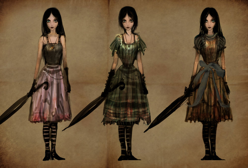 Alice Concepts from Alice: Madness Returns