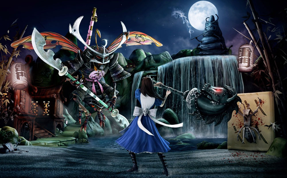 Alice in Battle Art from Alice: Madness Returns