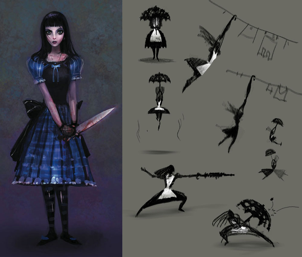 Alice Artwork from Alice: Madness Returns