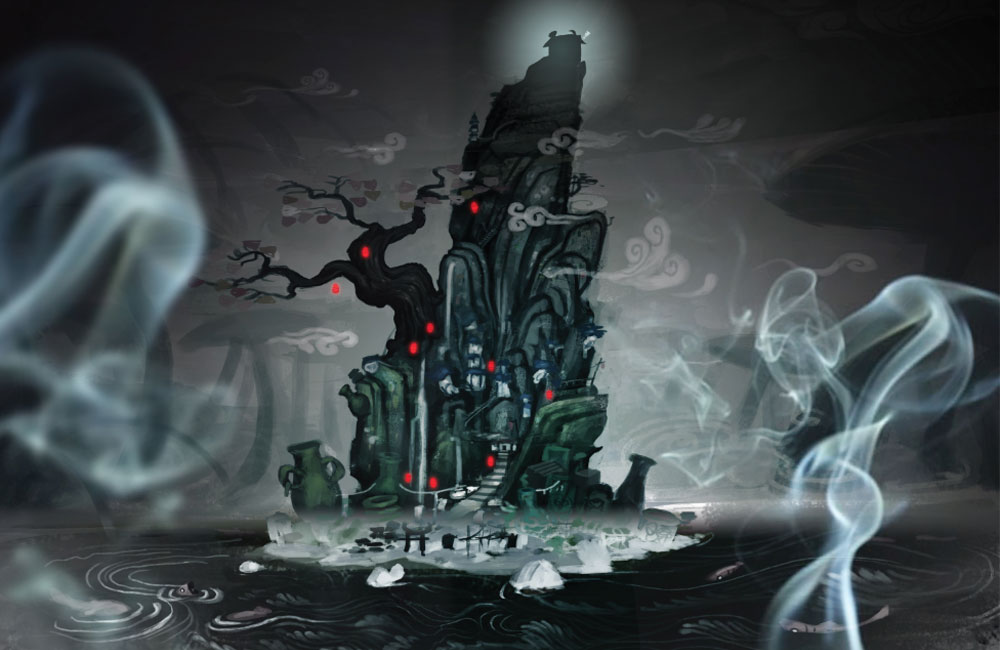 Mysterious East Art from Alice: Madness Returns