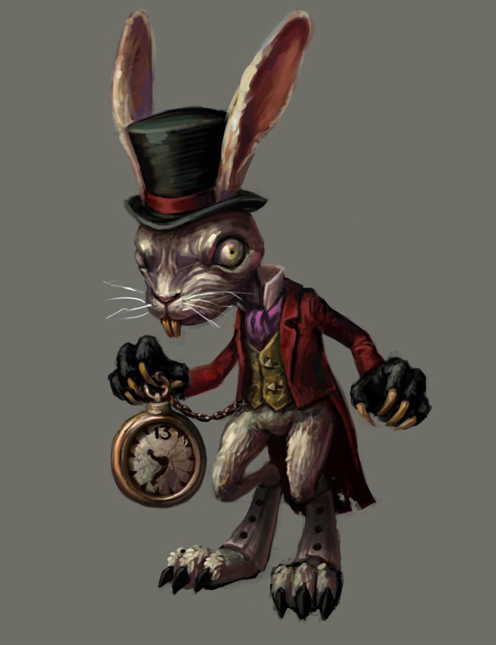 White Rabbit Art from Alice: Madness Returns