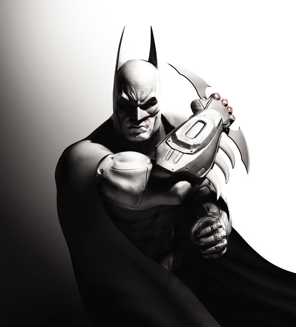 Batman & Batarang Art from Batman: Arkham City