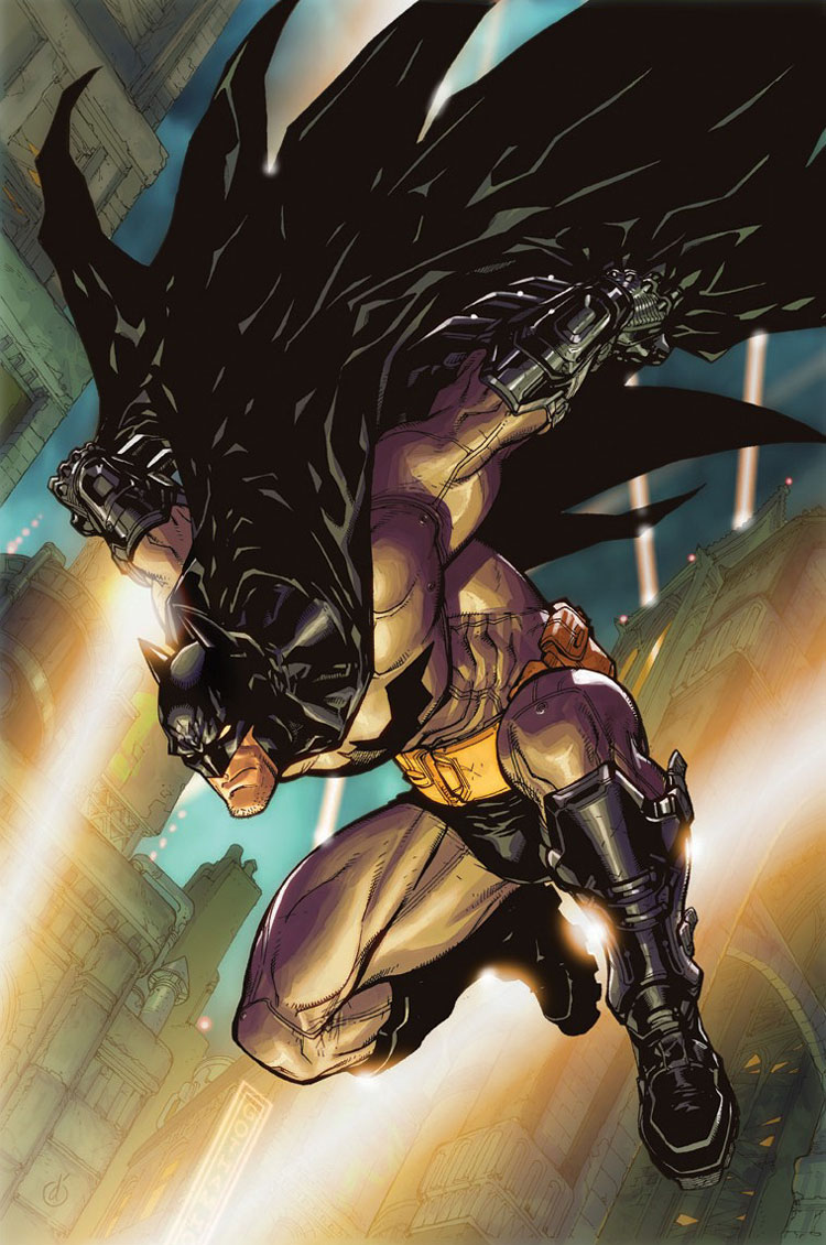 Batman Comic Cover Art from Batman: Arkham City