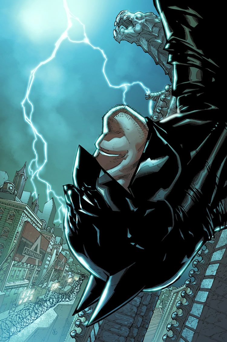 Batman Comic Art from Batman: Arkham City