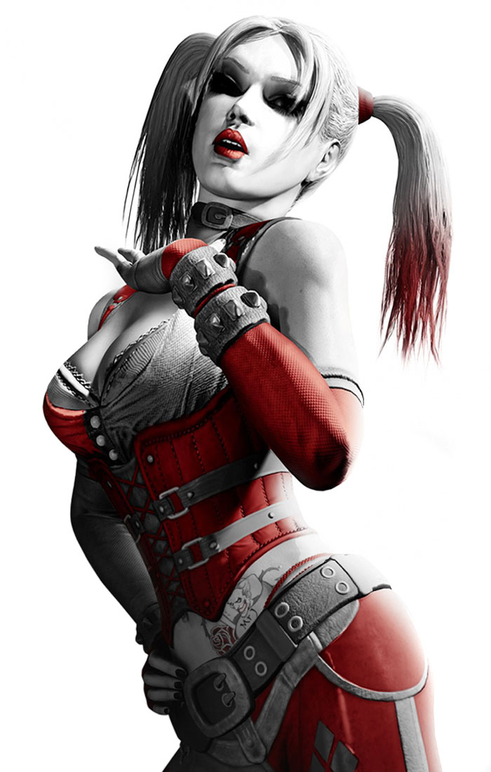 Harley Quinn Art from Batman: Arkham City