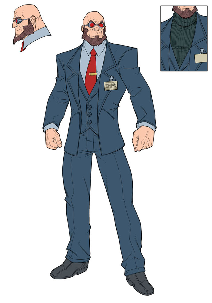 Hugo Strange Art from Batman: Arkham City