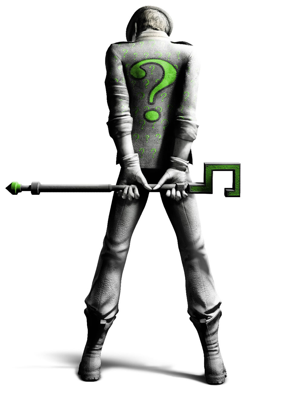 Riddler Character Art from Batman: Arkham City