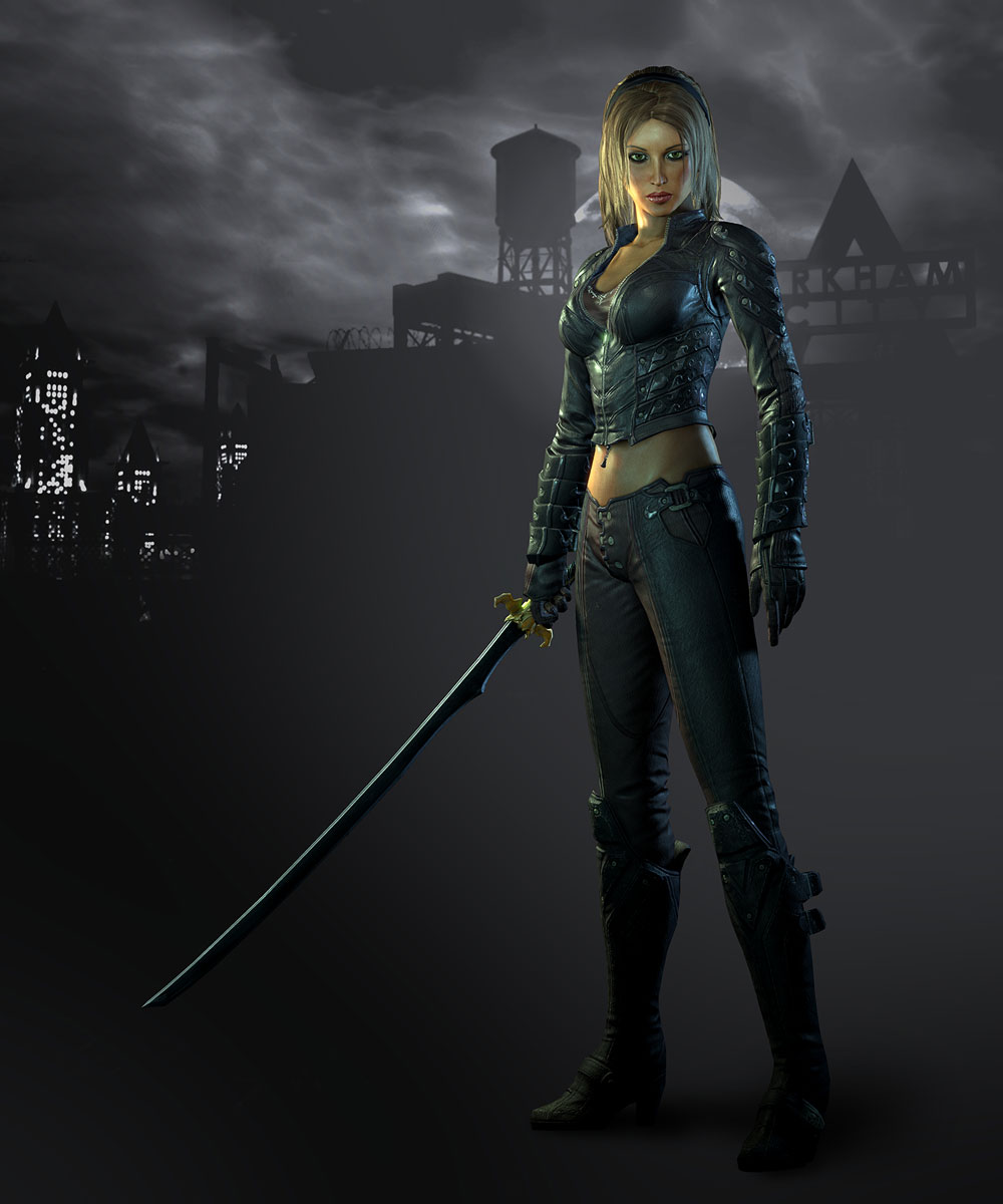Talia Al Ghul Art from Batman: Arkham City
