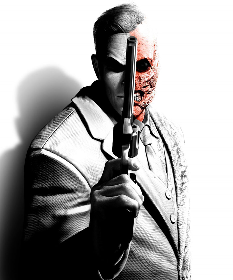 Two-Face Art from Batman: Arkham City