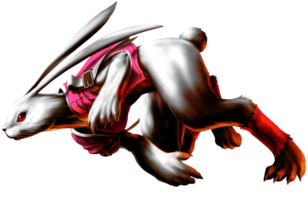 Alice, Rabbit Form Art from Bloody Roar 3