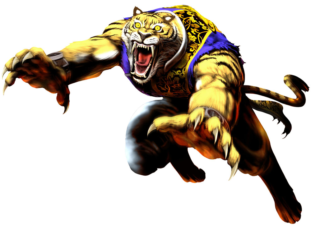 Long, Tiger Form Art from Bloody Roar 3