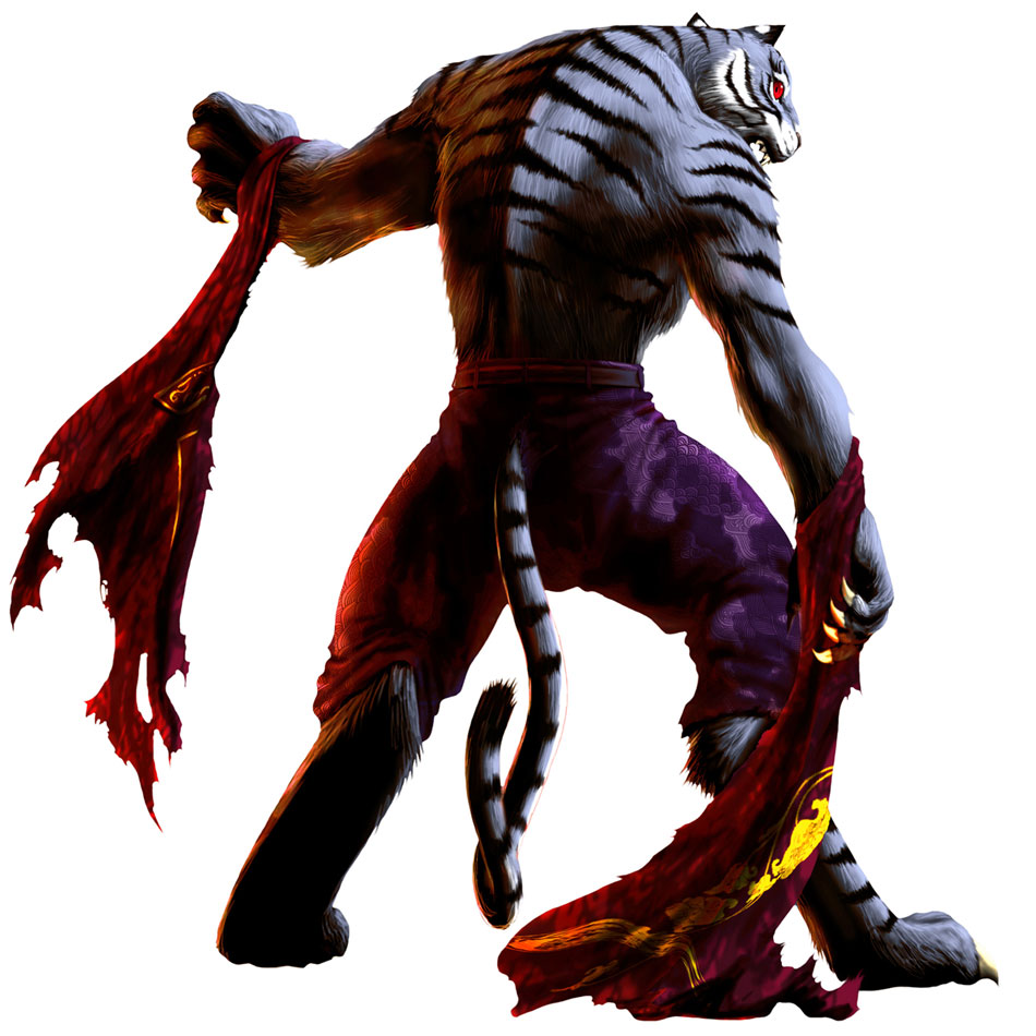 Shenlong, Tiger Form Art from Bloody Roar 3
