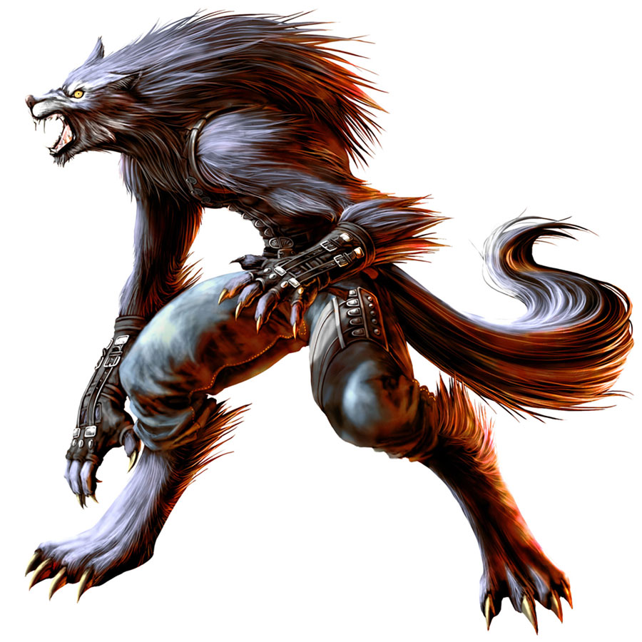 Yugo, Wolf Form Art from Bloody Roar 3