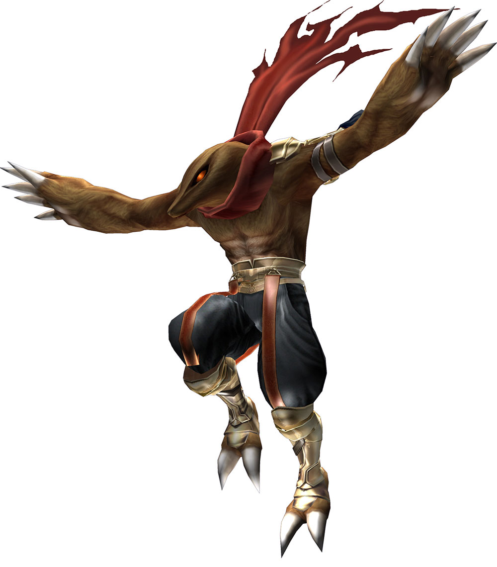 Bakuryu, Mole Form Art from Bloody Roar Extreme