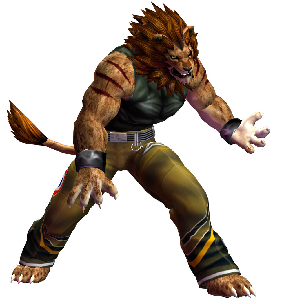 Gado, Lion Form Art from Bloody Roar Extreme