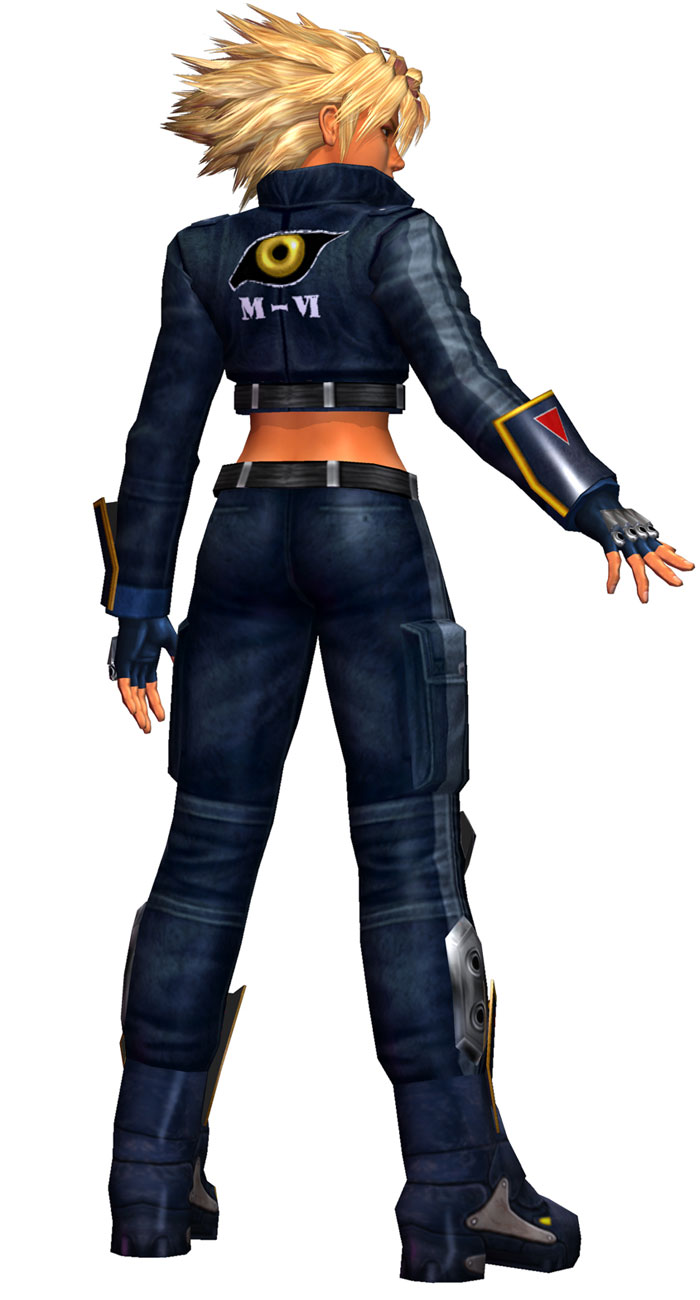 Shina Character Art from Bloody Roar Extreme