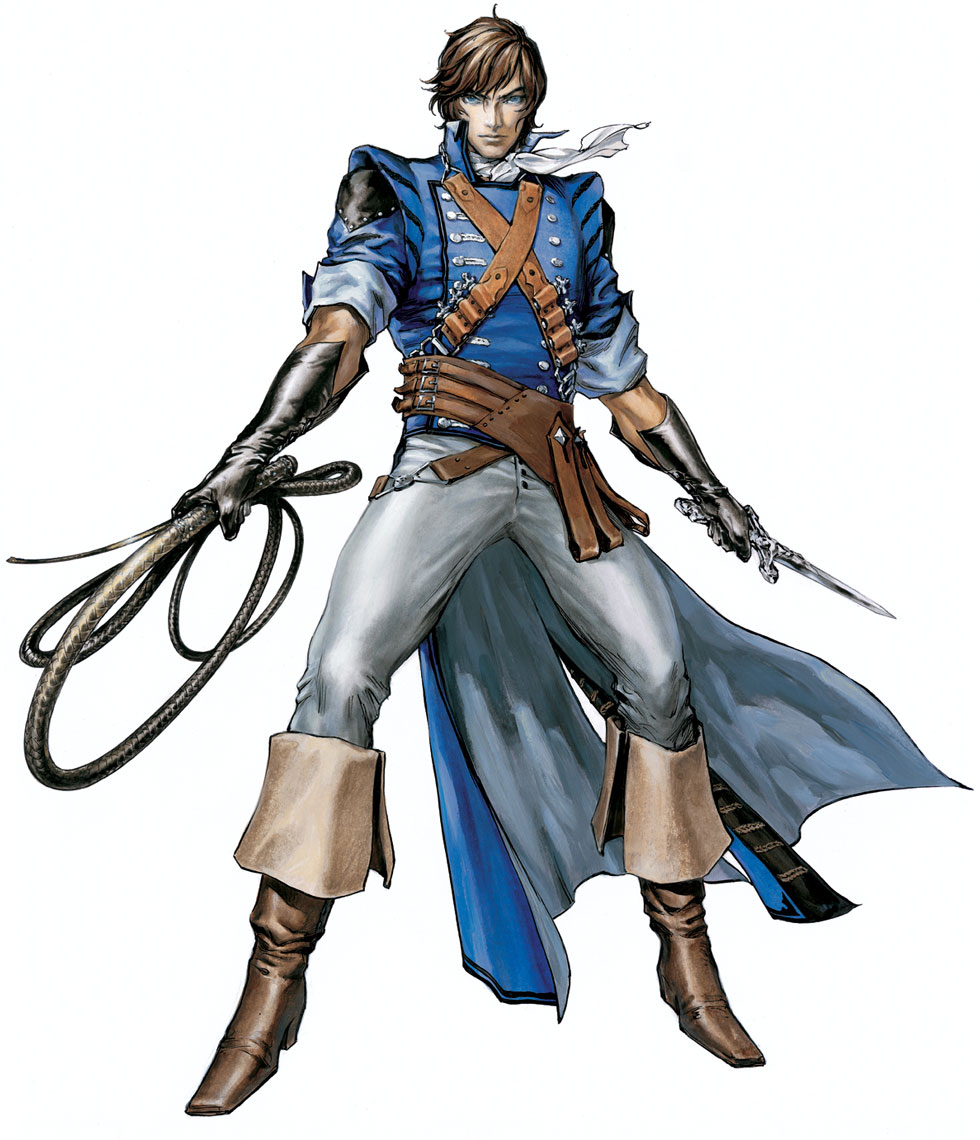 Richter Belmont Art from Castlevania: Dracula X Chronicles