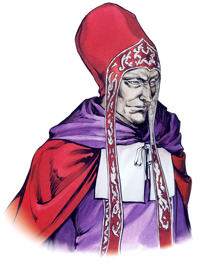 Shaft Portrait Art from Castlevania: Dracula X Chronicles