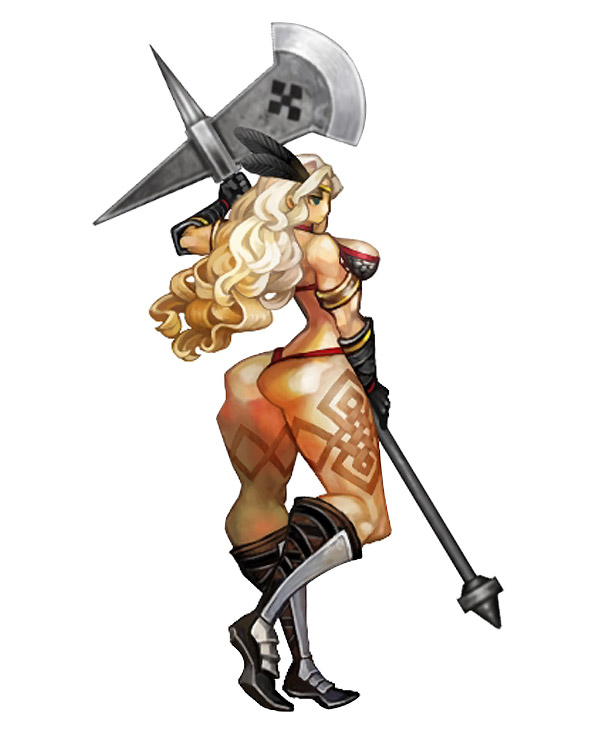 Amazon Sprite Concept Art from Dragon's Crown