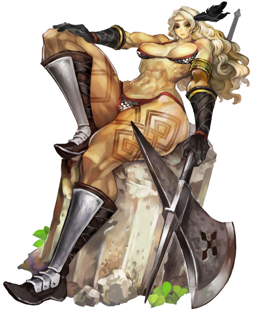 Amazon Art from Dragon's Crown