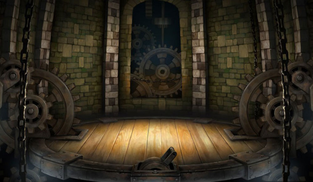 Elevator Art from Dragon's Crown