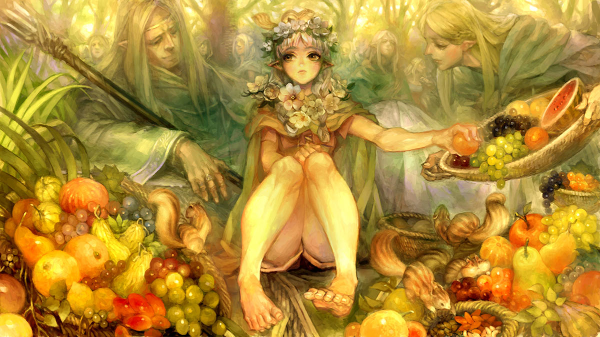 Elf Epilogue Art from Dragon's Crown