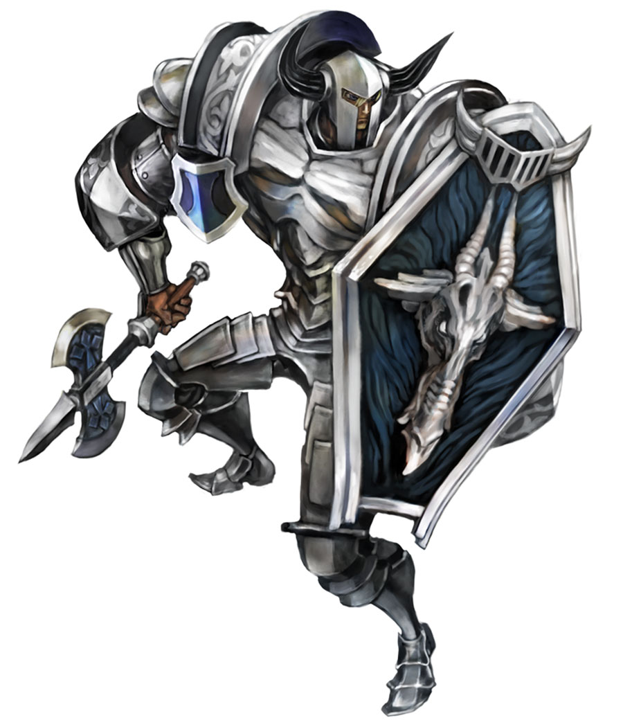 Fighter Concept Art from Dragon's Crown