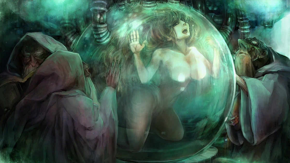 Homunculus Art from Dragon's Crown