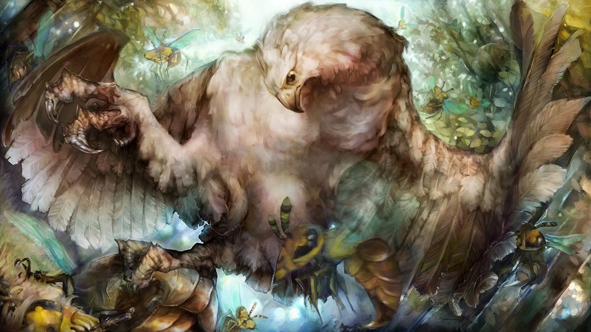 Honey Buzzards, Eaters of Wasps Art from Dragon's Crown