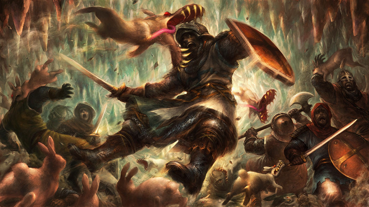 Ill-tempered Beast Art from Dragon's Crown