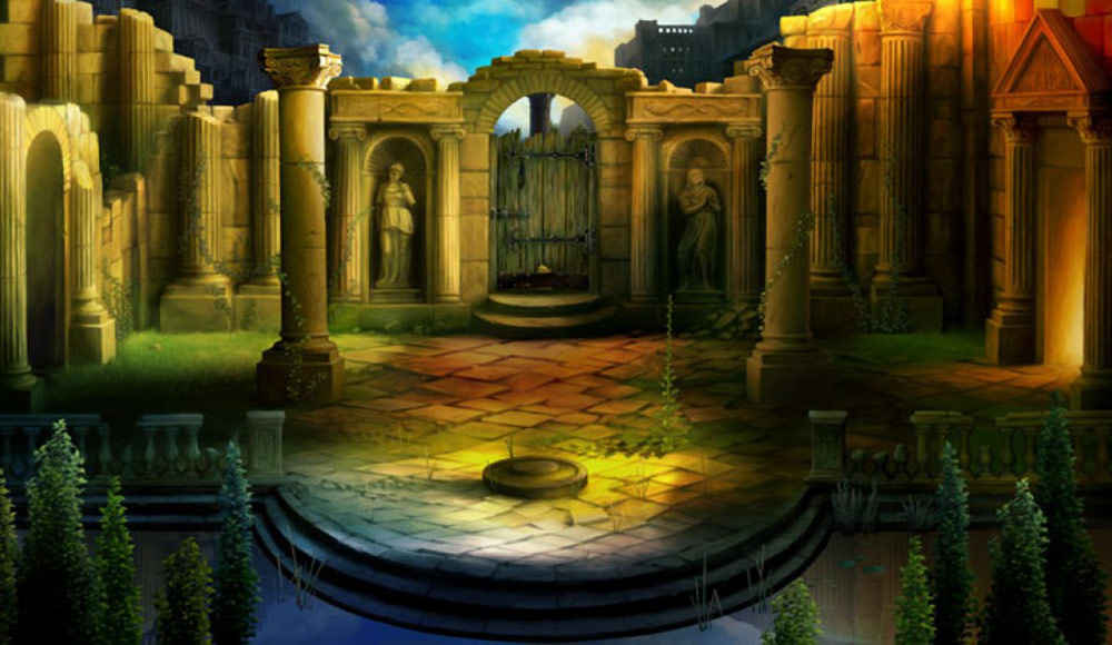 Ruined Gate Art from Dragon's Crown