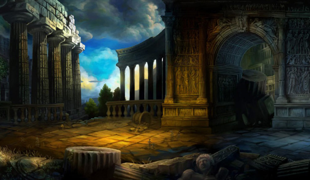 Ruins Art from Dragon's Crown