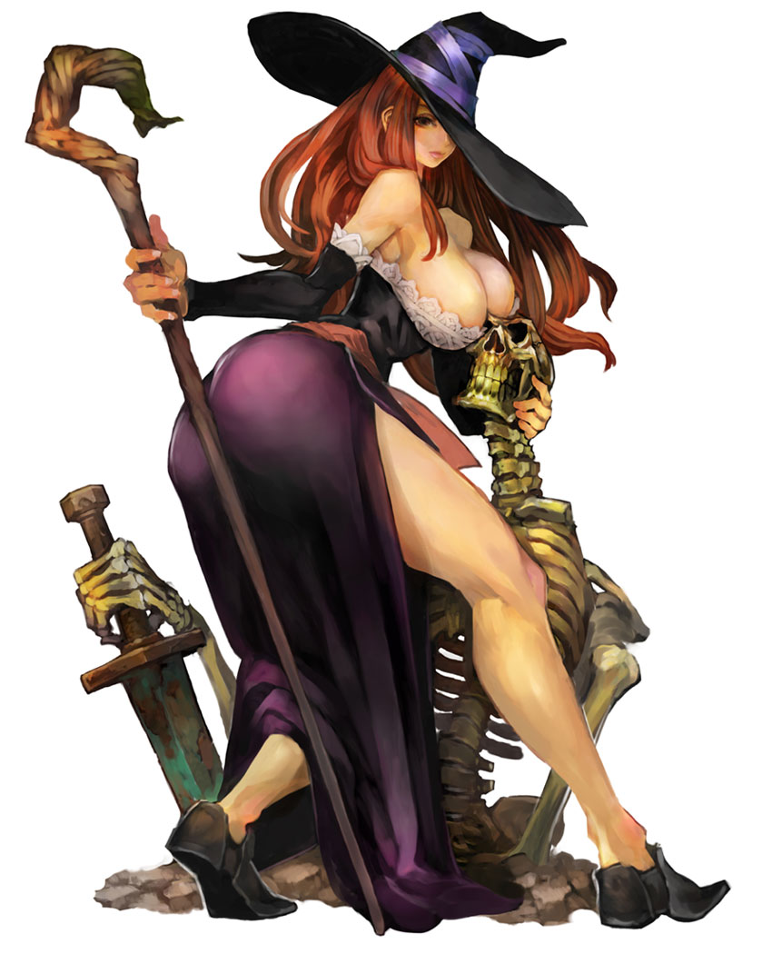 Sorceress Art from Dragon's Crown