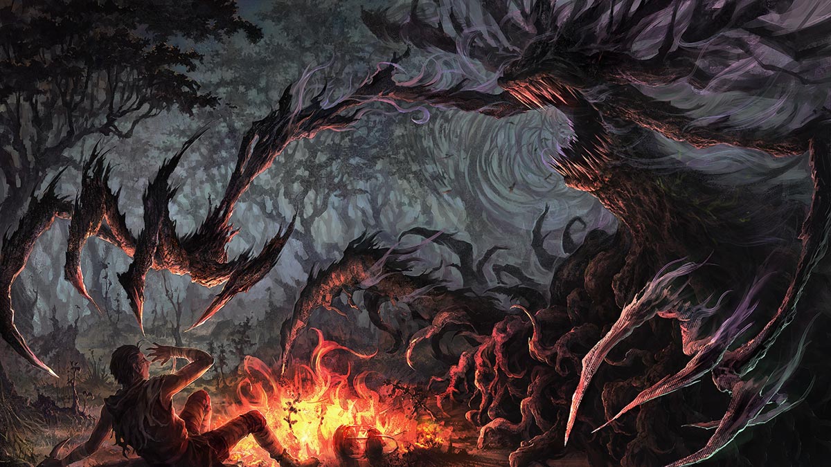 Tree Tumult Art from Dragon's Crown