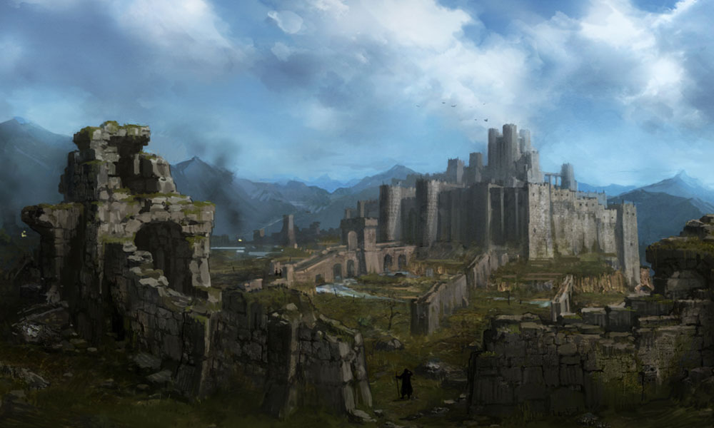 Castle Art from Dragon's Dogma