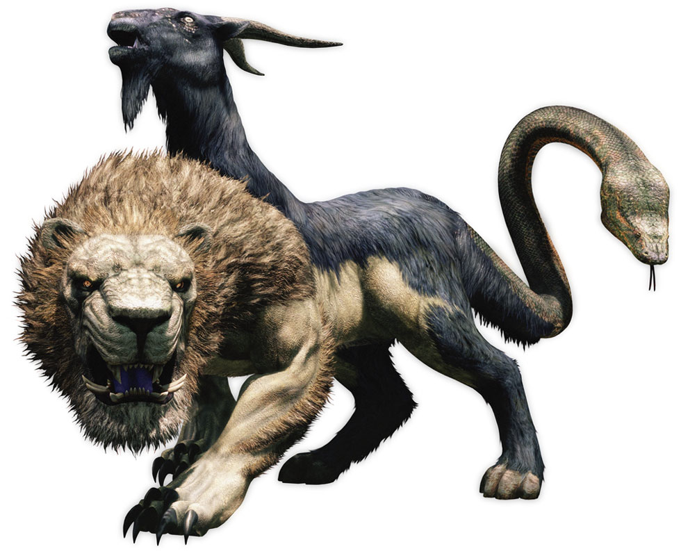 Chimera Art from Dragon's Dogma