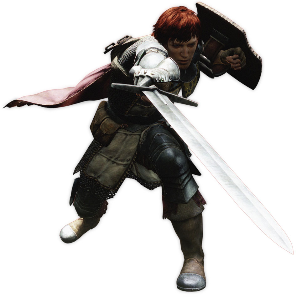 Fighter Art from Dragon's Dogma