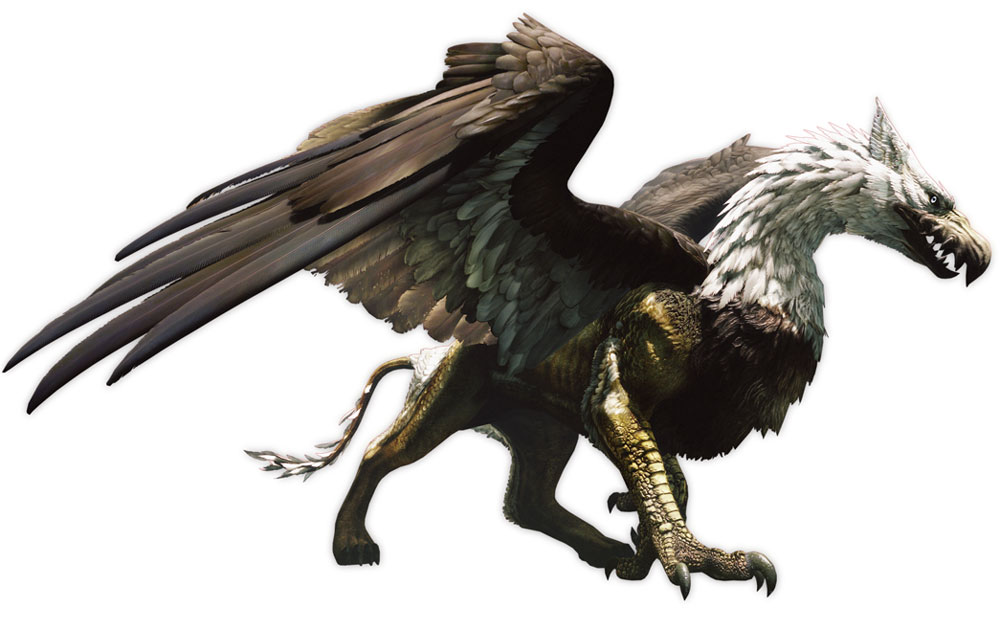 Griffin Art from Dragon's Dogma