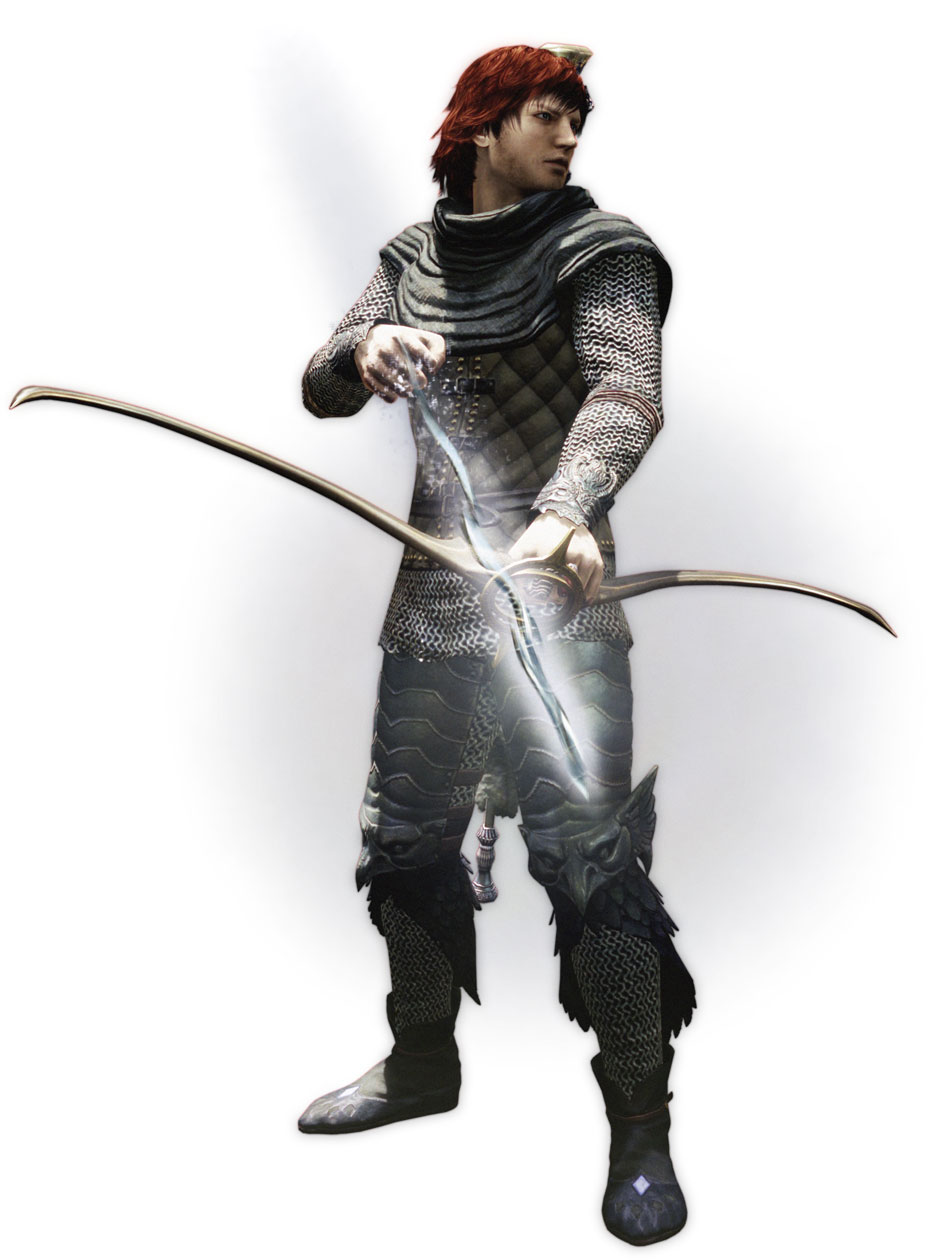Magic Archer Art from Dragon's Dogma