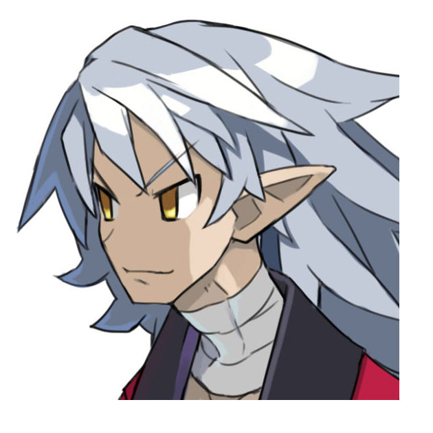 Fenrich Portrait Art from Disgaea 4: A Promise Unforgotten