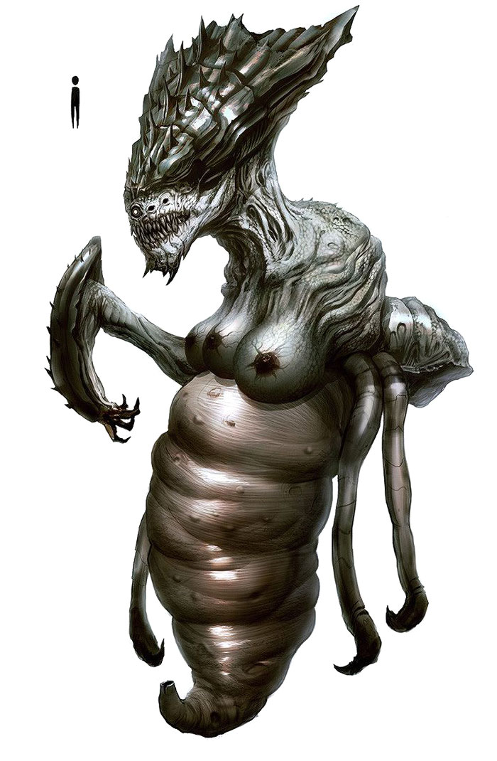 Alien Queen Art from Duke Nukem Forever