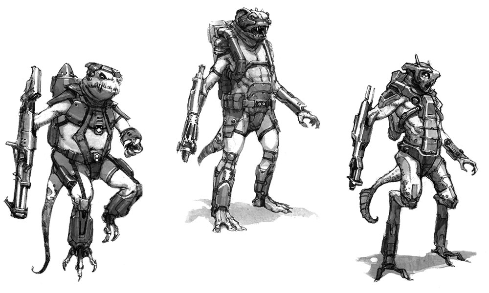 Assault Trooper Art from Duke Nukem Forever