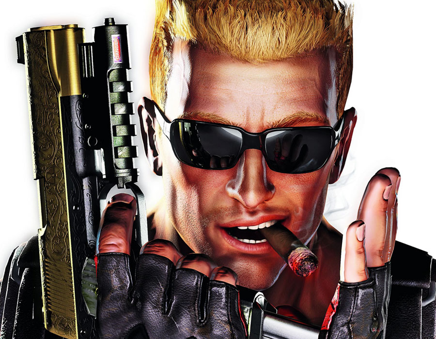 Duke Face Art from Duke Nukem Forever
