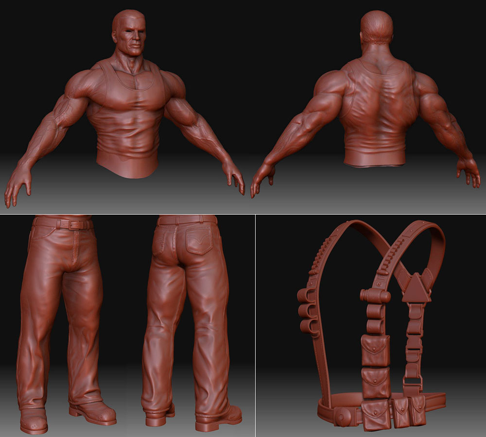Duke Model from Duke Nukem Forever