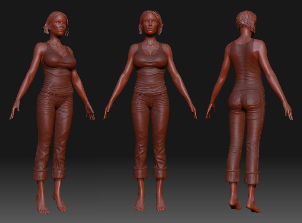 Female Model from Duke Nukem Forever