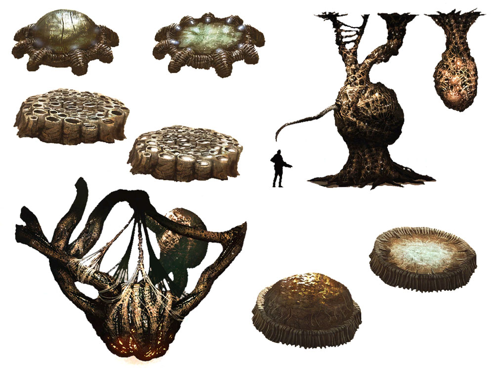 Alien Hive Art from Duke Nukem Forever